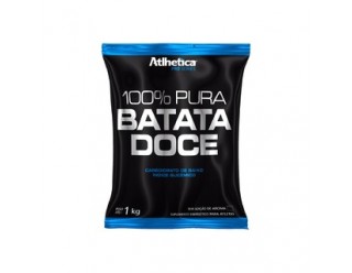 100% Pura Batata Doce 1kg- Refil- Atlhética Nutrition