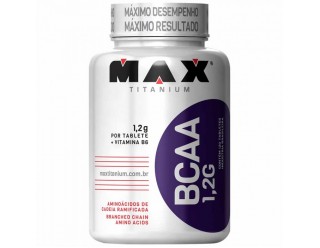 Bcaa 1,2 G - 120 Tabletes - Max Titanium