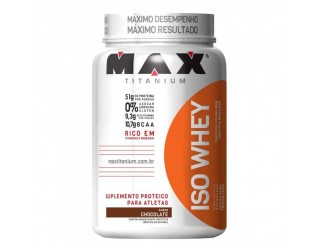 Iso Whey - Whey Protein Isolada - 900 G - Max Titanium