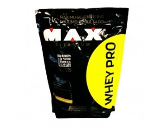 Whey Pro (1500g) Refil - Max Titanium