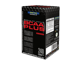 BCAA Plus - 120 Cápsulas - Probiótica 