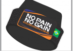 Luva Protetora para Musculação - No Pain No Gain- SZ