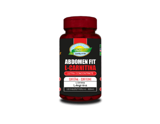Abdomen Fit L- Carnitina - 120 tabletes - NutriGold