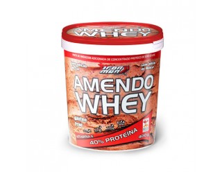 AmendoWhey Pasta de Amendoim - 400g - New Millen