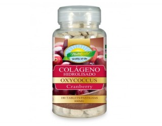 Colágeno hidrolisado cranberry - 180 Comprimidos - NutriGold