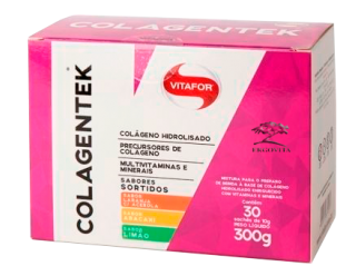 Colagentek (Colágeno Hidrolisado) - 30 sachês - Vitafor