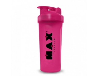 Coqueteleira Rosa - 700Ml - Max Titanium