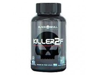 Killer 2F (Termogênico) - 120 caps - Black Skull