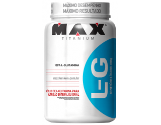 Glutamine Lg - Glutamina - 600 G - Max Titanium