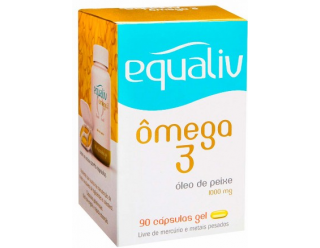 Ômega 3 - 120 cápsulas Gel - Equaliv