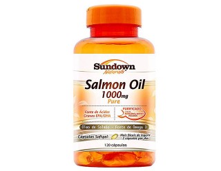 Salmon Oil 120 Cápsulas - Sundown Naturals 