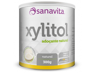 Xylitol - Adoçante - 300g - Sanavita 